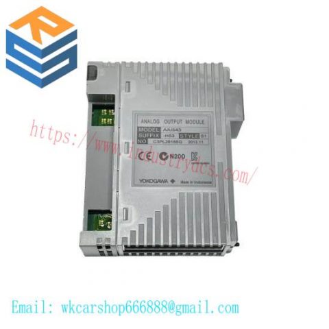 Yokogawa AAI543-H Analog Output Module - Precision Control for Industrial Automation