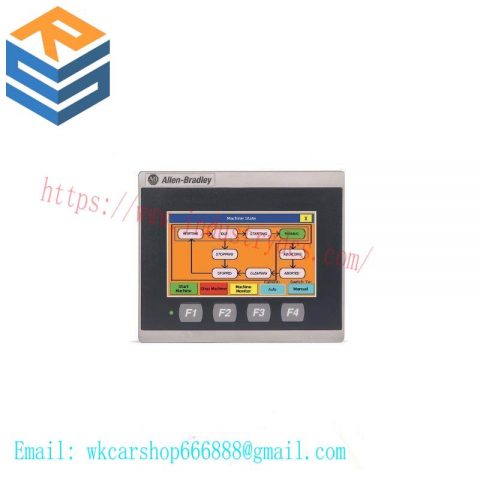 ABB AB 2711R-T4T Industrial Touch Screen TFT Display