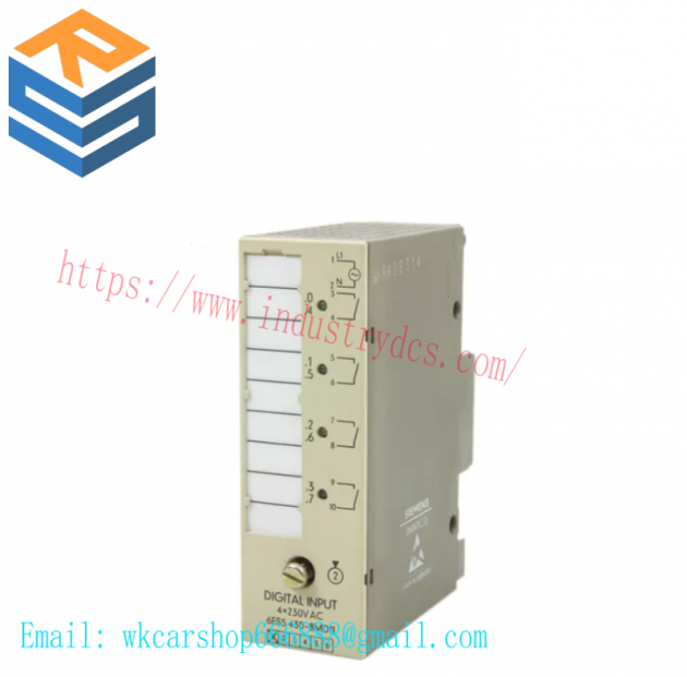 SIEMENS 6ES5430-8MD11: Compact Digital Input Module for Industrial Automation