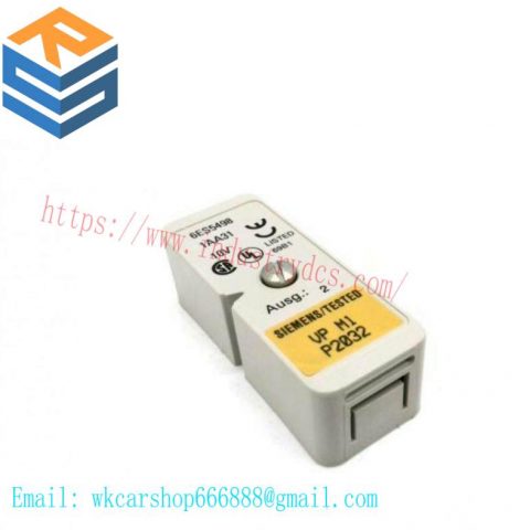 SIEMENS 6ES5498-1AA31 Analog Input SubModule - Advanced Industrial Control Module