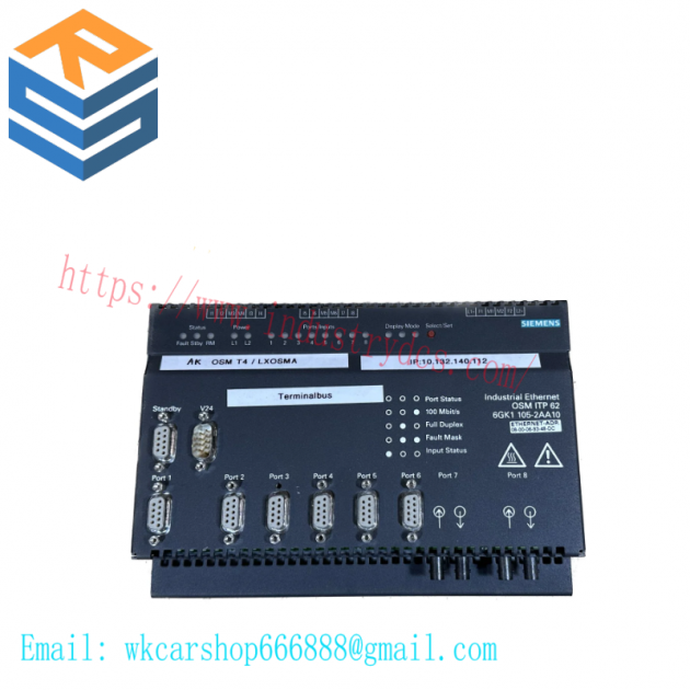 SIEMENS 6GK1 105-2AA10 Optical Switch Module - Enhancing Network Efficiency for Industry 4.0