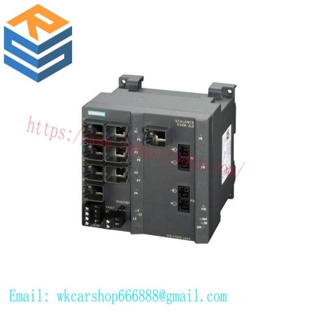 SIEMENS SCALANCE X308-2LD 6GK5308-2FM10-2AA3, High-Performance Managed Switch for Industrial Networks