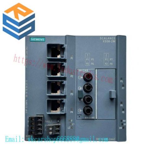 Siemens 6GK5308-2GG00-2AA2 Switch, Industrial Networking, Control Systems