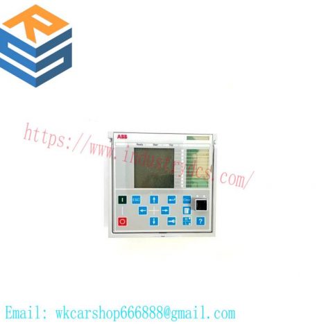 ABB DIS0012: Large IEC Aluminum Front Panel for HMI Systems