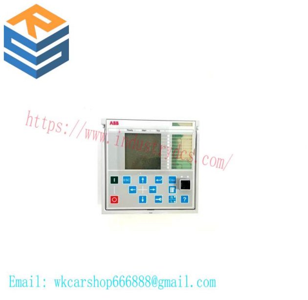 ABB DIS0012: Large IEC Aluminum Front Panel for HMI Systems