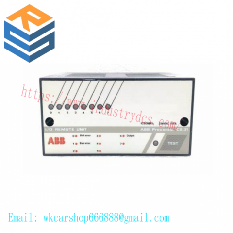 ABB ICSO08R1 Binary Input Module, 230V, Control & Automation, Electronics