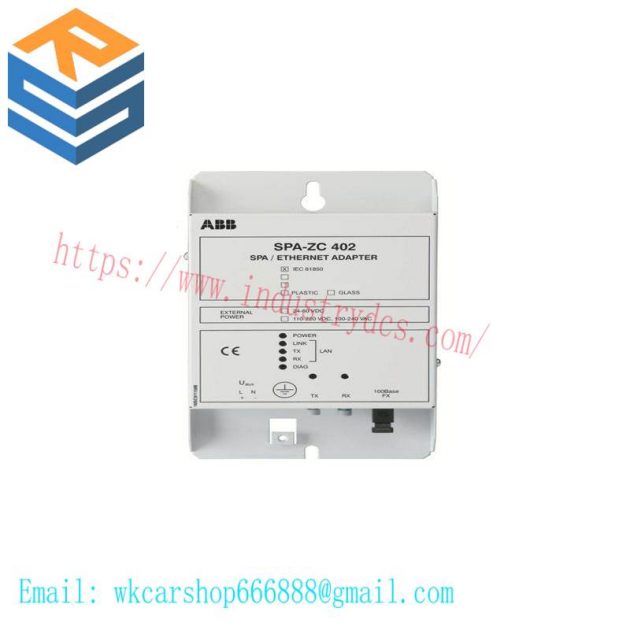ABB SPA-ZC400 Ethernet Adapter, Advanced Industrial Networking Solution