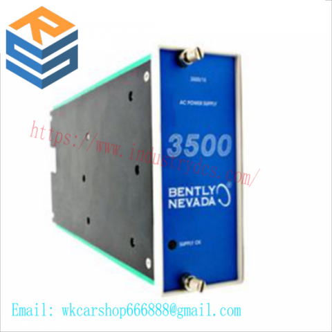 Bently Nevada 3500/15 AC 106M1079-01: Precision Power Supply Module