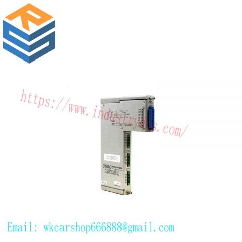 Bently Nevada 3500/61 I/O Module 136711-02, with Internal Barriers & Internal Terminations