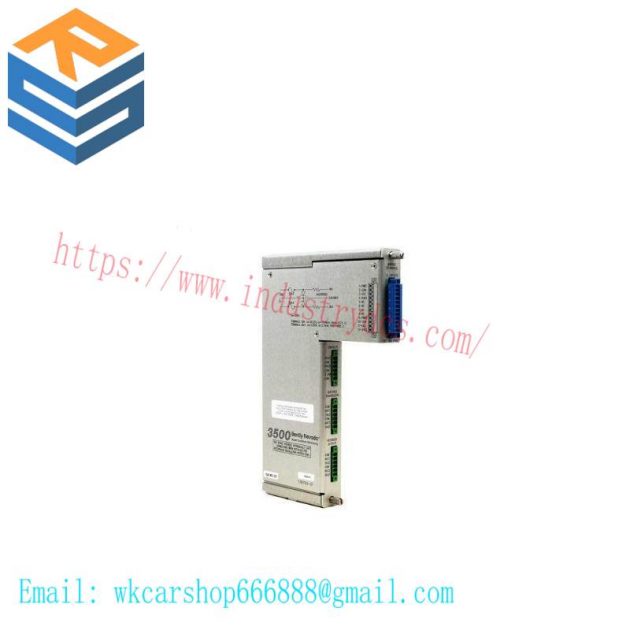 Bently Nevada 3500/61 I/O Module 136711-02, with Internal Barriers & Internal Terminations