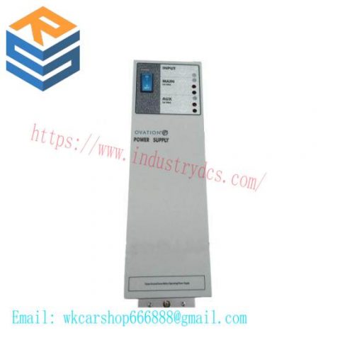 EMERSON 1X00416H01 Control Module for Industrial Automation