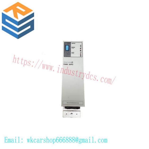 EMERSON 1X00416H01 Control Module for Industrial Automation