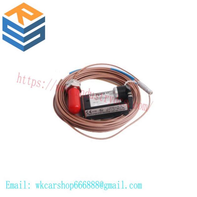 Emerson Epro PR6424/000-040 CON21 Eddy Current Sensor - Precision Measurement for Industrial Control