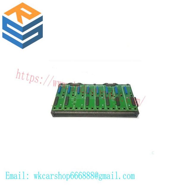 Emerson KJ4001X1-BE1 REV:L 8 Wide I/O Carrier with Shield