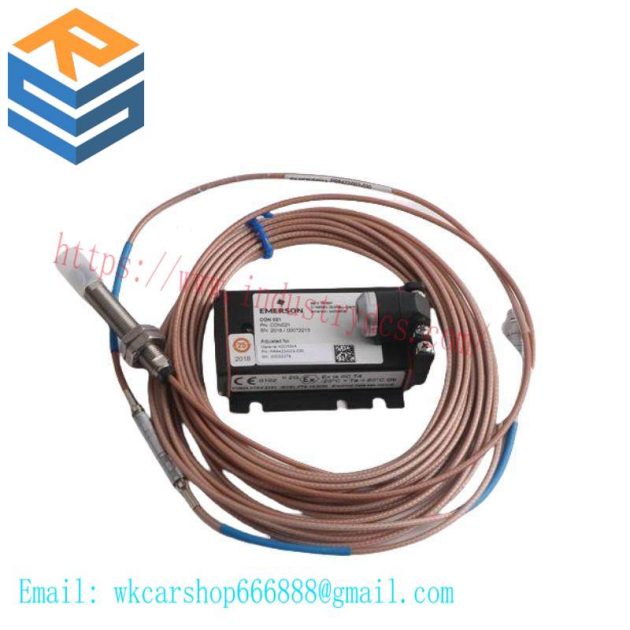 Emerson PR6423/002-131 Eddy Current Displacement Sensor, Advanced Industrial Control Module