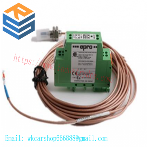 EMERSON PR6423/012-100 CON011 Vibration Sensor | Precision Monitoring for Industrial Control Systems