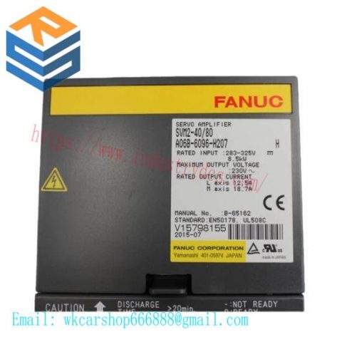 Fanuc A06B-6096-H207 | GE Servo Module - Precision Control for Industrial Automation