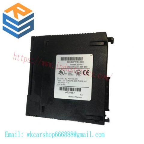 GE FANUC Power Supply IC693PWR330H - High-Performance AC Power Module