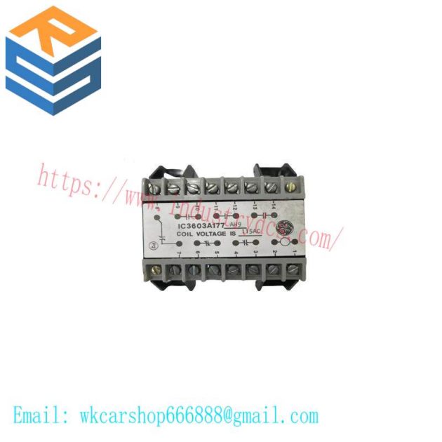 GE IC3603A177 RELAY MODULE - General Electric's Advanced Relay Module for Industrial Control Systems