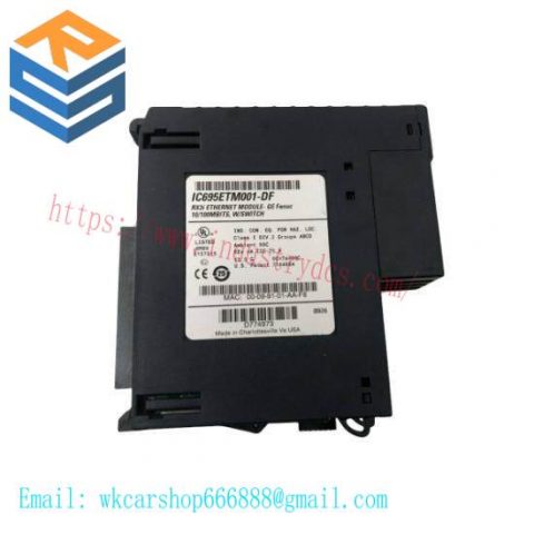 GE IC695ETM001 - High-Performance Ethernet Module for Industrial Automation