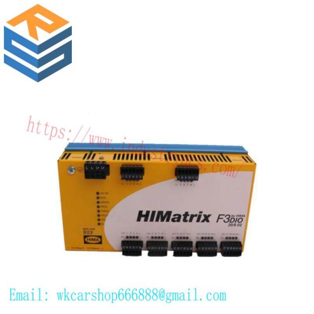 HIMA F3DIO20/802 - 16-Channel Digital Input Module for Industrial Control Systems
