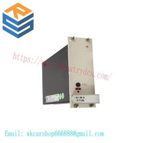 HIMA F7126 Power Supply Module for Industrial Automation