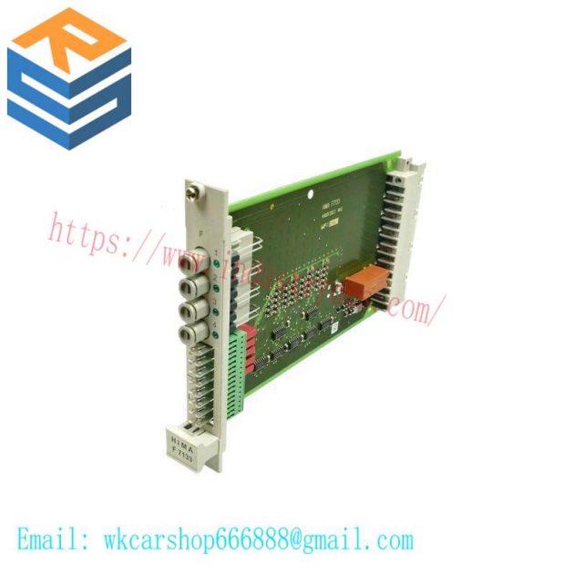 HIMA F7133 PLC - 4-Fold Power Distribution Module for Industrial Automation