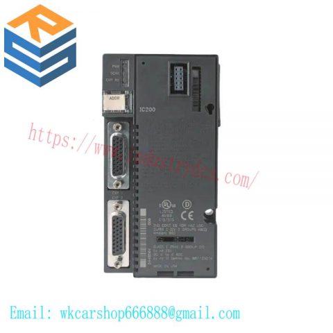GE IC200ETM001: Industrial Expansion Transmitter Module for Precise Process Control