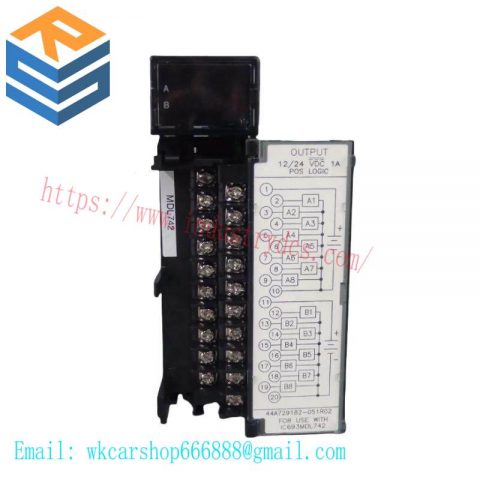 GE IC693MDL742C: Industrial ESCP Output Module for Precision Control