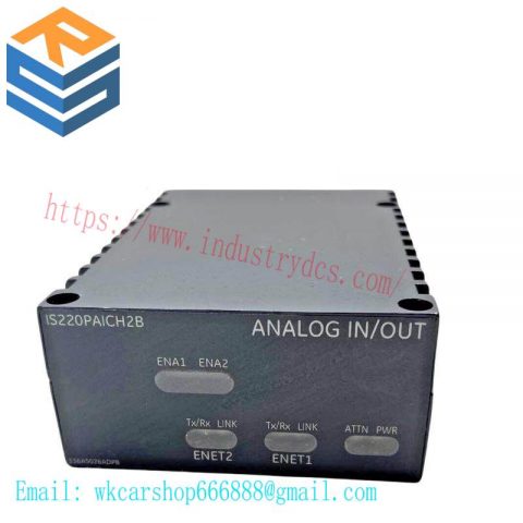 GE IS220PAICH2B - Analog Input/Output Module with 200 mA Current Loop