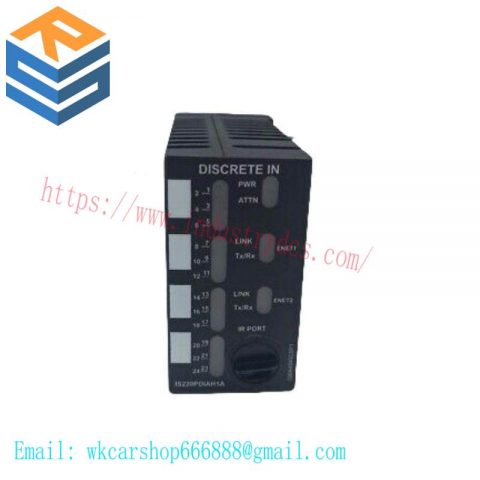 GE IS220PDIAH1A: Industrial Control PLC I/O Pack, Advanced & Reliable Automation Solution