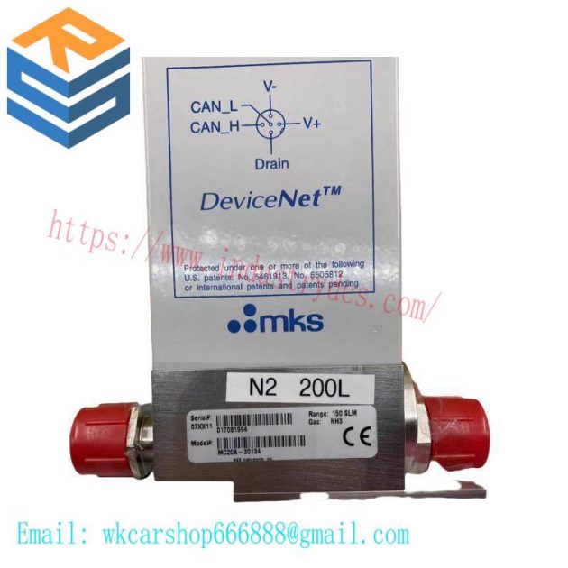 MKS MC20A-30134 Mass Flow Controllers: Precision Flow Control for Industrial Applications