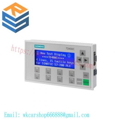 SIEMENS 6AV6-640 TD400C Text Display
