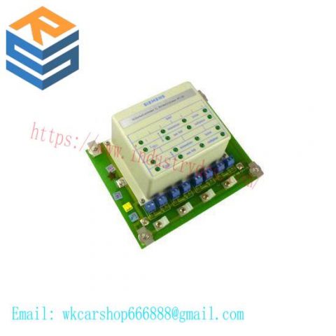 Siemens 6DS4400-8AB Bus Converter: Industrial Control Module, 400VAC, 8 Channel Analog Input, 24VDC