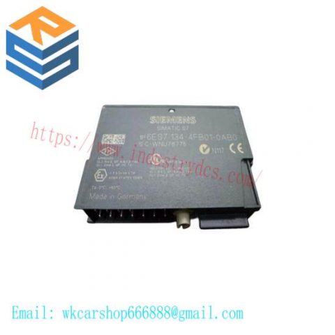 Siemens ET200S Analog Input Module 6ES7 134-4FB01-0AB0: Precision and Efficiency in Industrial Control