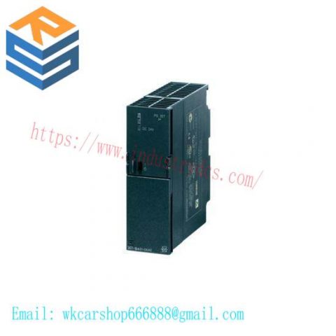 Siemens 6ES7 307-1BA00-0AA0 Power Supply: Reliable & High-Efficiency 1-Phase DC 24V/5A Control Module