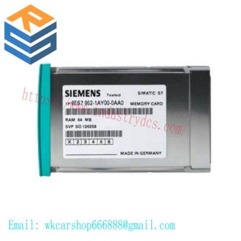 Siemens 6ES7 955-2AM00-0AA0 RAM Memory Card: Enhancing Data Storage Solutions for Industry