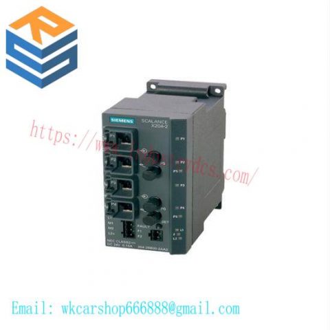 SIEMENS SCALANCE X204-2 BB 10 AA3 Industrial Ethernet Switch