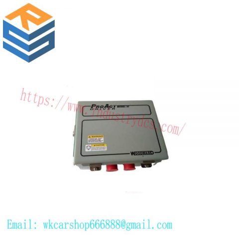WOODWARD 9907-135 Servo Drive: Precision Control in Industrial Automation