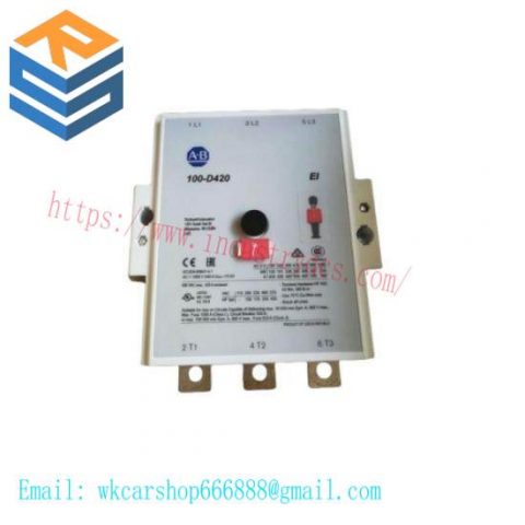 AB Control Systems 100-D420EA00 Non-Reversing Contactor, High-Power Switching Solution
