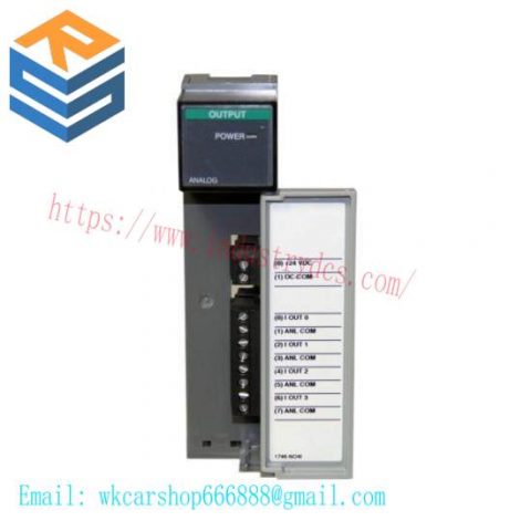 Allen Bradley 1746-NOI4I: 4-Channel Analog Output Module for Industrial Automation