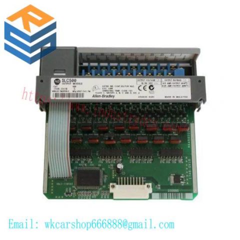 Allen Bradley 1746-OV16 Output Module, SLC 500 - Efficient Discrete Control for Industrial Automation