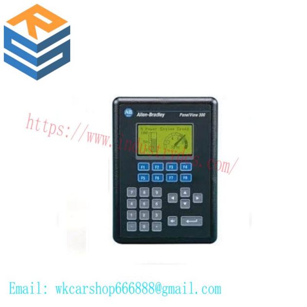 AB 2711-K3A17L1 - High-Resolution Monochrome 3-inch Terminal Display for Industrial Control Systems