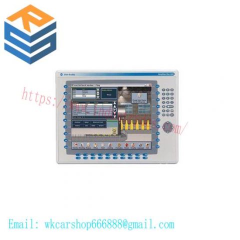 Allen-Bradley 2711P-RDB15C Industrial HMI Display Module