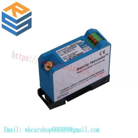 BENTLY NEVADA 3300/16 Dual Vibration XY/GAP Monitor, Industrial Monitoring System