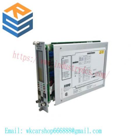 Bently Nevada 3300/20 Dual Thrust Monitor, Industrial Control Systems