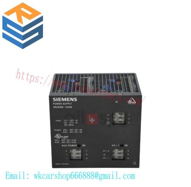 SIEMENS 3RX9306-1AA00: Comprehensive AS-Interface Combi-Power Supply