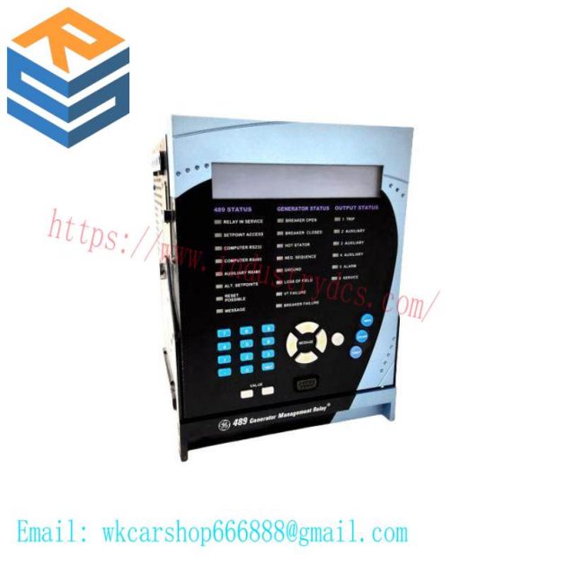 GE Multilin 489-P5-HI-A20-E Generator Management Relay Module