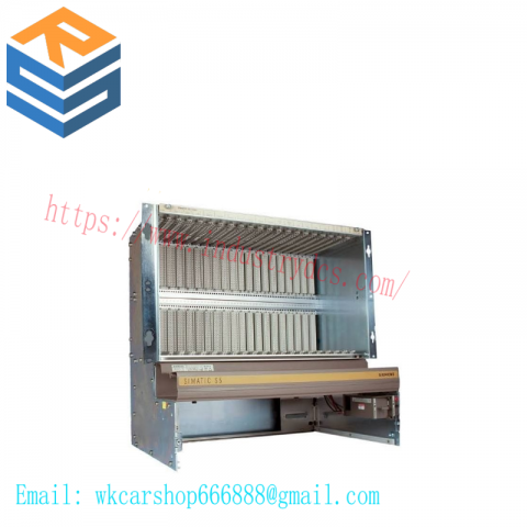 SIEMENS SIMATIC S5. 185U Power Supply 21 Slot Unit, 120/230V AC, 5V 18A, No Battery & Manual