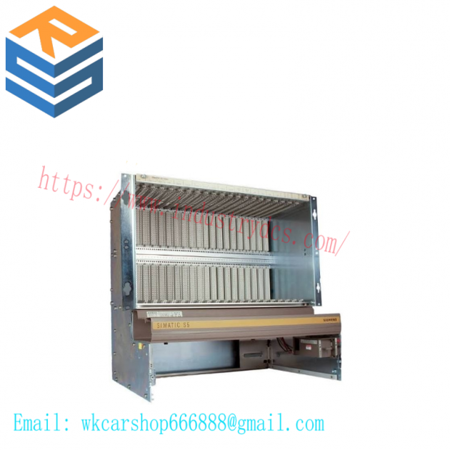 SIEMENS SIMATIC S5. 185U Power Supply 21 Slot Unit, 120/230V AC, 5V 18A, No Battery & Manual
